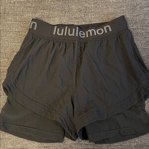 lululemon athletica Charcoal Athletic Shorts